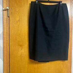 Kasper Classic Black A-Line Skirt